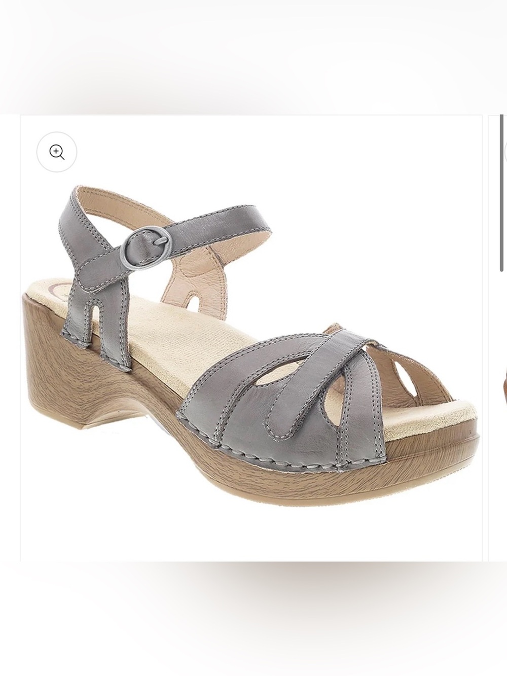 DANSKO Women's Season Wedge Sandals Leather Shoes EURO 42 US 11.5